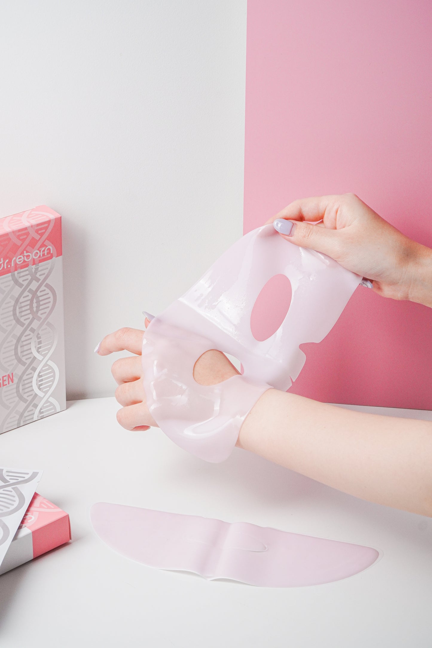 Dr. Reborn Exosome Collagen Mask - Pink