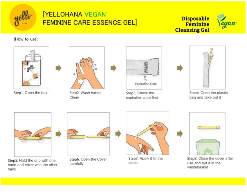 Yellohana Vegan Feminine Care Essence Gel