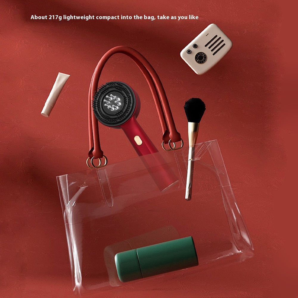 Red Light Scalp Massage Comb مشط تدليك فروة الرأس تقنية الضوء الاحمر